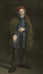 Žebrák s duffelovým kabátem od Édouard Manet