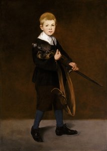 Chlapec s mečem od Édouard Manet