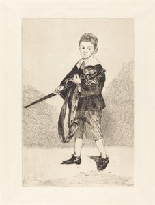 Dítě s mečem, otočené doleva Dítě s mečem, otočené doleva, 1862. od Édouard Manet