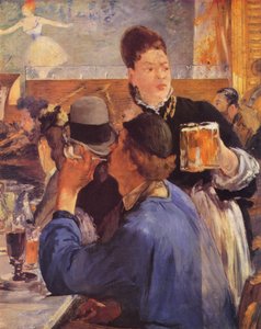 Koutek kavárny-koncert od Édouard Manet