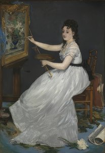 Eva Gonzalèsová. 1870 od Édouard Manet