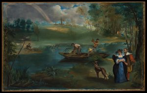Rybaření od Édouard Manet