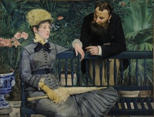 Na konzervatoři od Édouard Manet