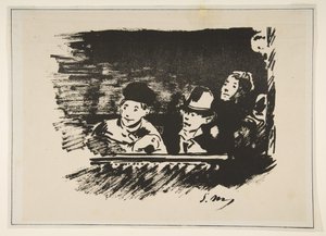 V Horní galerii Au Paradis, 1877. od Édouard Manet