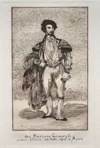 Tanečnice (Don Mariano Camprubi) od Édouard Manet