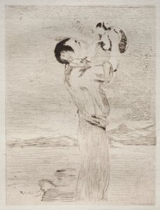 Piják vody. od Édouard Manet