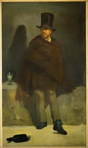 Piják absintu (olej na plátně) od Edouard Manet