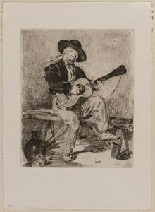 Le Guitarrero, 1861. od Édouard Manet