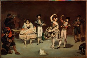 Španělský balet od Édouard Manet