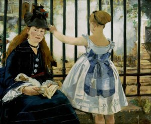 Železnice od Édouard Manet