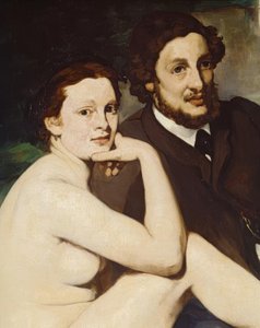 Oběd v trávě od Édouard Manet
