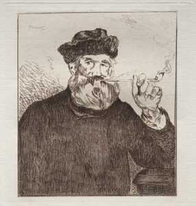 Le fumeur. od Édouard Manet
