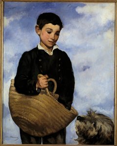 Obraz Dítě se psem od Edouarda Maneta (1832-1883) od Édouard Manet