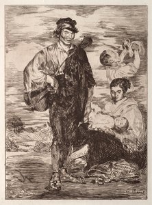 Cikáni od Édouard Manet