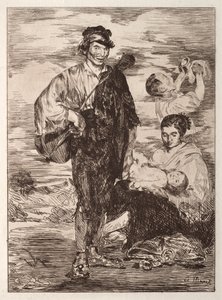 Les Gitanos. od Édouard Manet