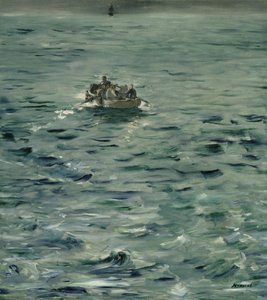 Rochefortův útěk od Édouard Manet