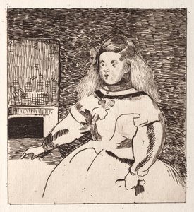 Nemluvně Marguerite od Édouard Manet