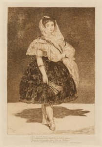 Lola de Valencia od Édouard Manet