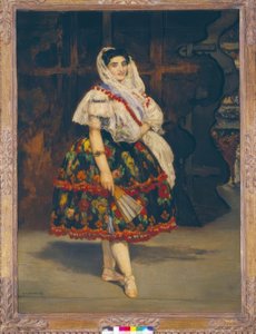 Lola z Valencie od Édouard Manet
