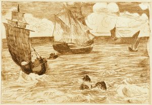Námořní od Édouard Manet