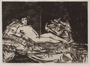 Olympia. od Édouard Manet
