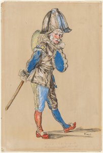 Polichinelle od Édouard Manet