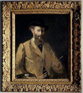 Autoportrét s paletou Malba Edouarda Maneta (1832-1883) 1879 Soukromá sbírka od Édouard Manet