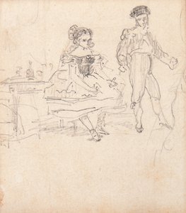Španělský pár, 1862 od Édouard Manet
