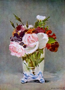 Zátiší s květinami, 1882. od Édouard Manet