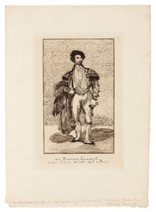 Baletní tanečnice (Don Mariano Camprubi) od Édouard Manet