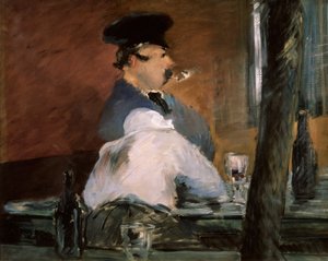 Bar Le Bouchon, 1878-1879. od Édouard Manet
