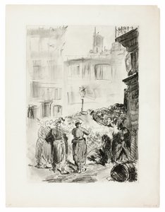 Barikáda od Édouard Manet
