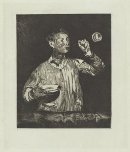 Chlapec s mýdlovými bublinami Dítě s mýdlovými bublinami, 18681869. od Édouard Manet