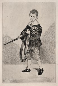 Chlapec s mečem od Édouard Manet