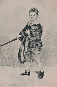 Chlapec s mečem, 1862, 1946 od Édouard Manet