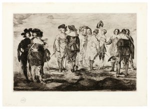Malí kavalíci od Édouard Manet