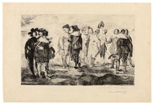 Malí kavalíci od Édouard Manet