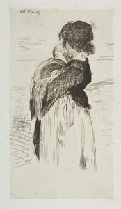 Holčička, 1861-62. od Édouard Manet