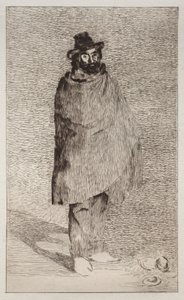 Filozof (lept a suchá jehla) od Édouard Manet
