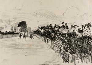 Závody od Édouard Manet