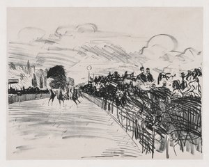Závody od Édouard Manet