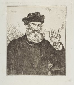 Kuřák od Édouard Manet