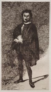 Tragický herec od Édouard Manet
