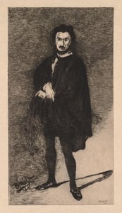 Tragický herec od Édouard Manet