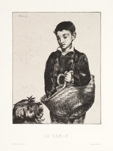 Uličník od Édouard Manet