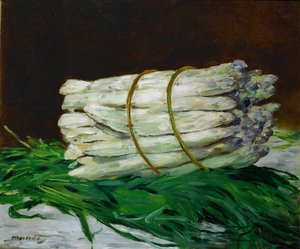 Chřestový svazek (olej na plátně) od Edouard Manet