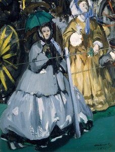 Ženy na závodech od Édouard Manet