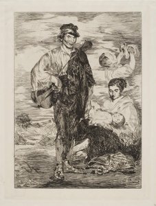 Cikáni od Édouard Manet