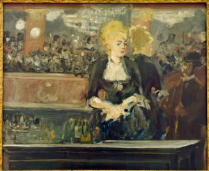 Studujte bar ve Folies-Bergère od Édouard Manet
