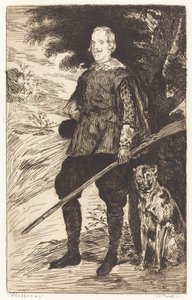 Philip Ive (Philippe Ive) od Edouard Manet after Diego Velázquez